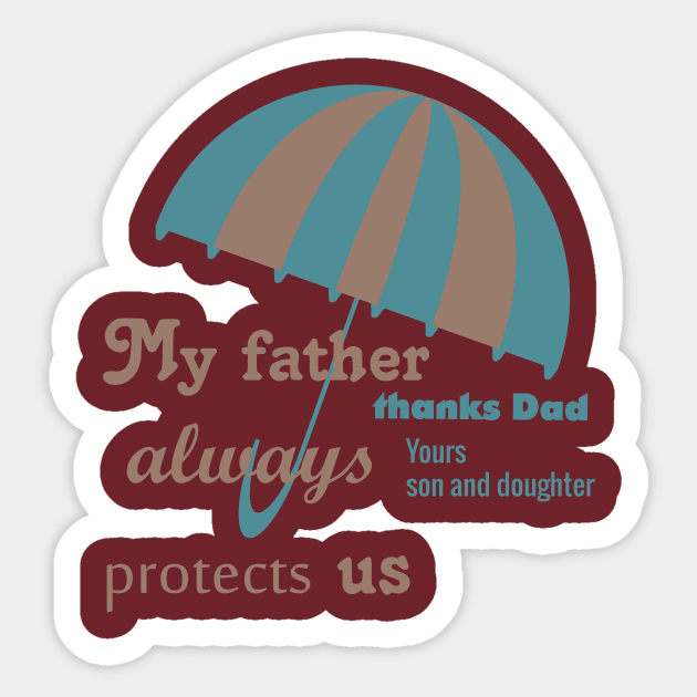 Father day Sticker by Maro Design